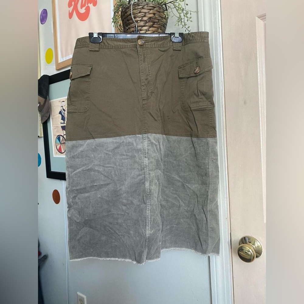 green skort